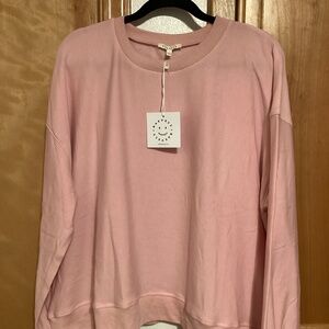 Baevely Sweatshirt, size L, pink, NWT